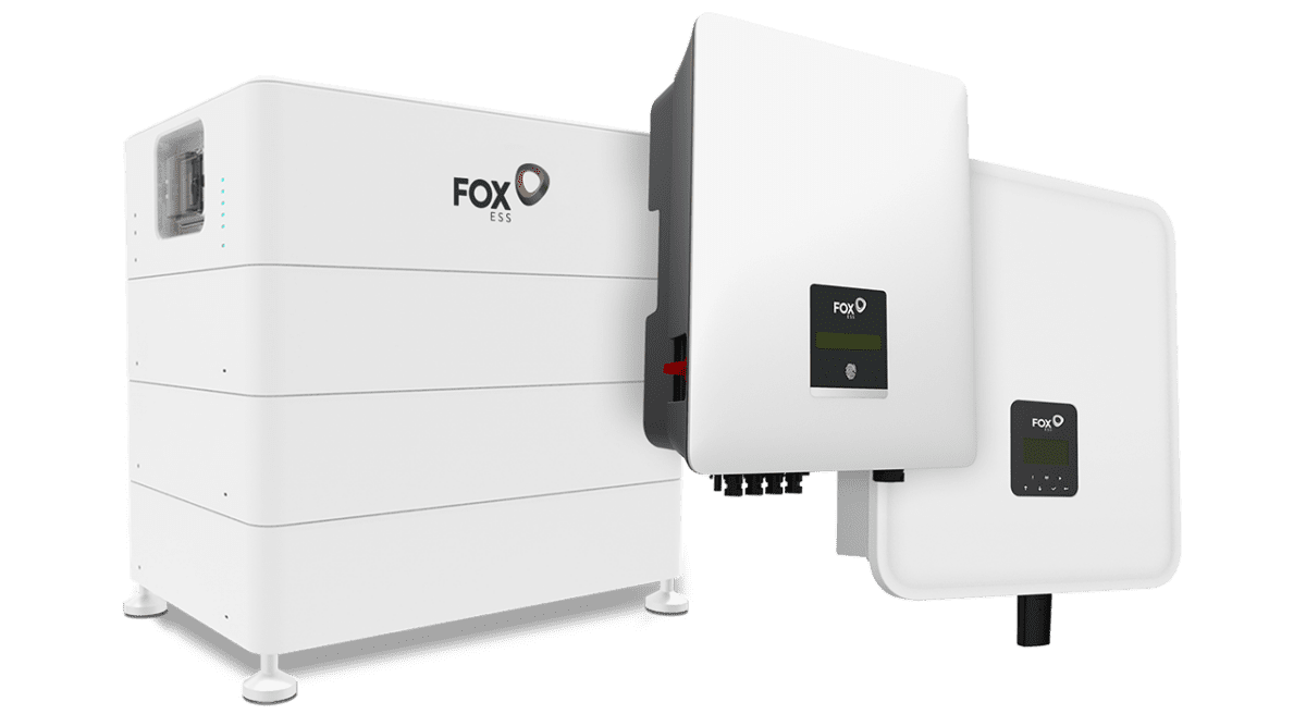Fox ESS EQ4800 modular battery with hybrid inverter
